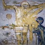 2006-2007-Sen svaté Luitgardy-olej na plátně-118x128